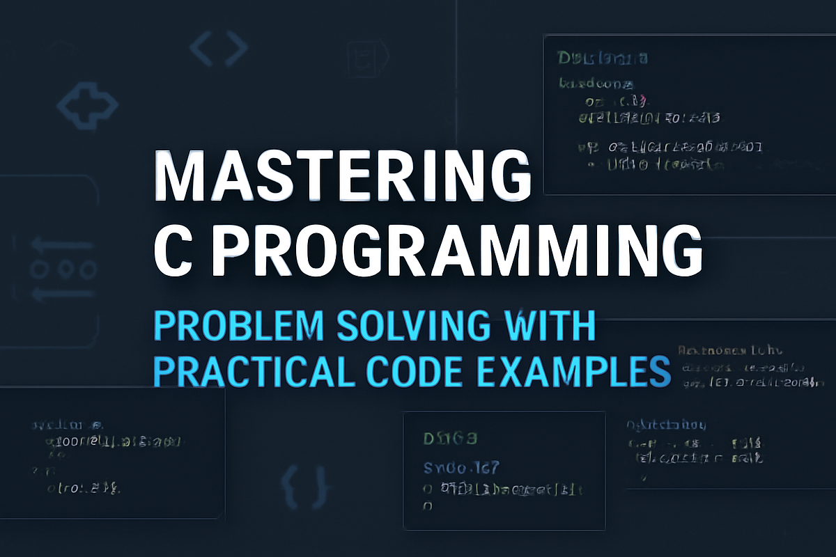 Mastering C Programming: Practical Problem-Solving | Tanvir Ahamed | Medium