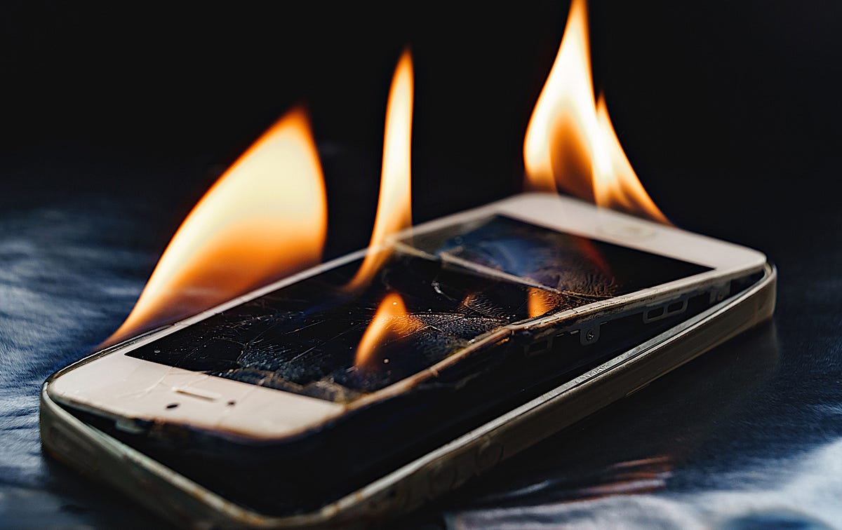 The Case of the Exploding Smartphone by Barry Silverstein