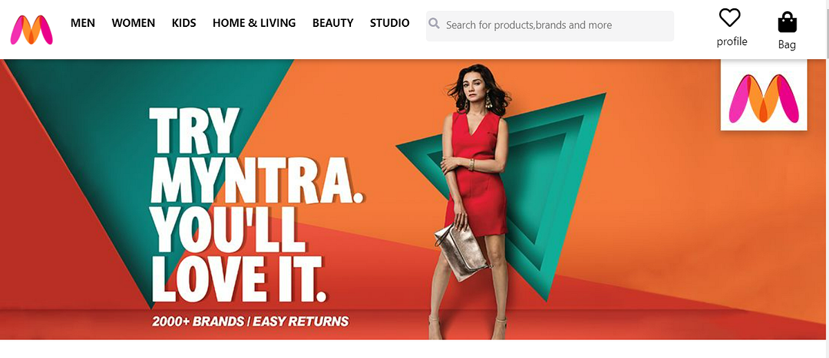 HOW DID I CREATE THE MYNTRA WEBSITE CLONE? | by Sandeep@yadav | Medium