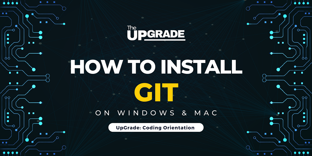 Tutorial — How to install Git on Windows and Mac | by BachelorBear | Medium