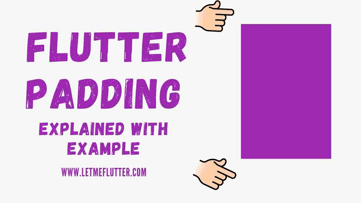 How to use flutter padding widget by zeeshan ali medium
