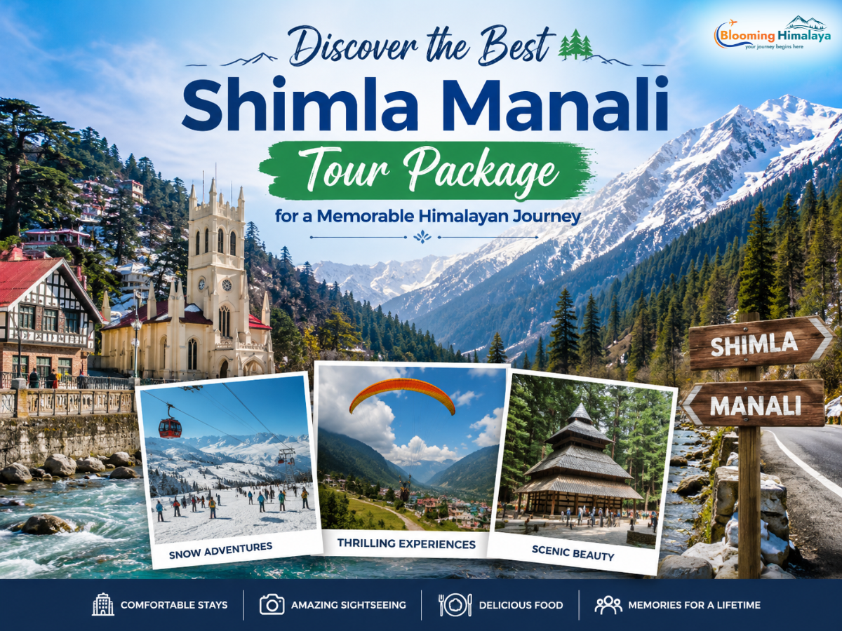Discover the Best Shimla Manali Tour Package for a Memorable Himalayan Journey
