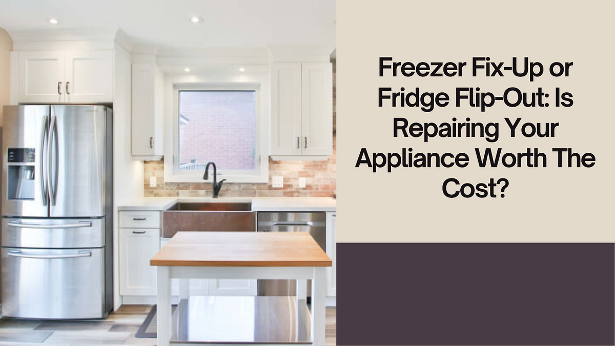 Freezer FixUp or Fridge FlipOut Is Repairing Your Appliance Worth the Cost? by Secure