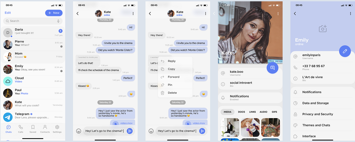 Case Study: Redesigning the Telegram App Using Heuristic Design ...
