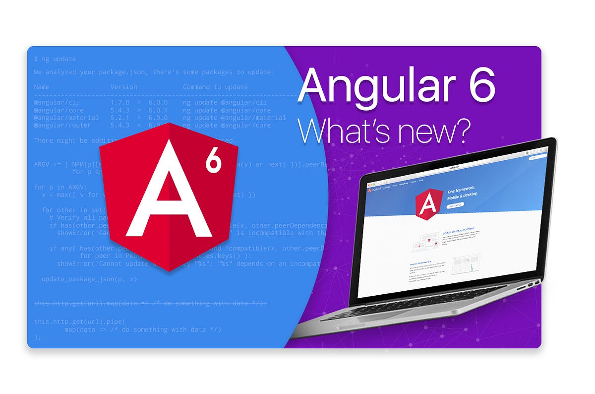 ANGULAR 6. WHAT’S NEW?. On May 3, 2018, the Angular blog… | by ...