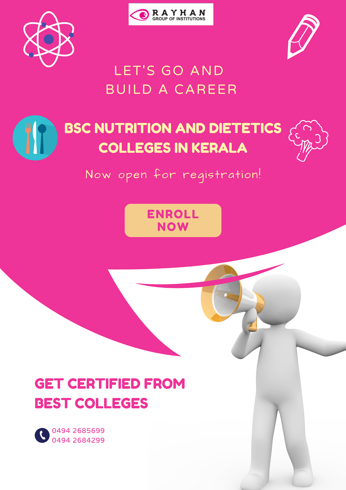 How to a registered dietitian or nutritionist? College in Kerala by rayhancollege Medium
