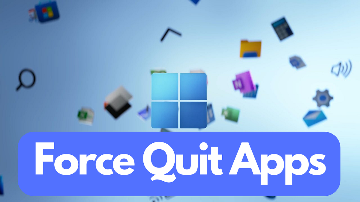 How to Force Quit an App in Windows by Spencer Thomason Medium