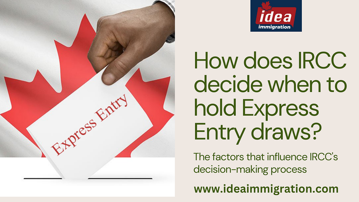 How does IRCC decide when to hold Express Entry draws? by Idea