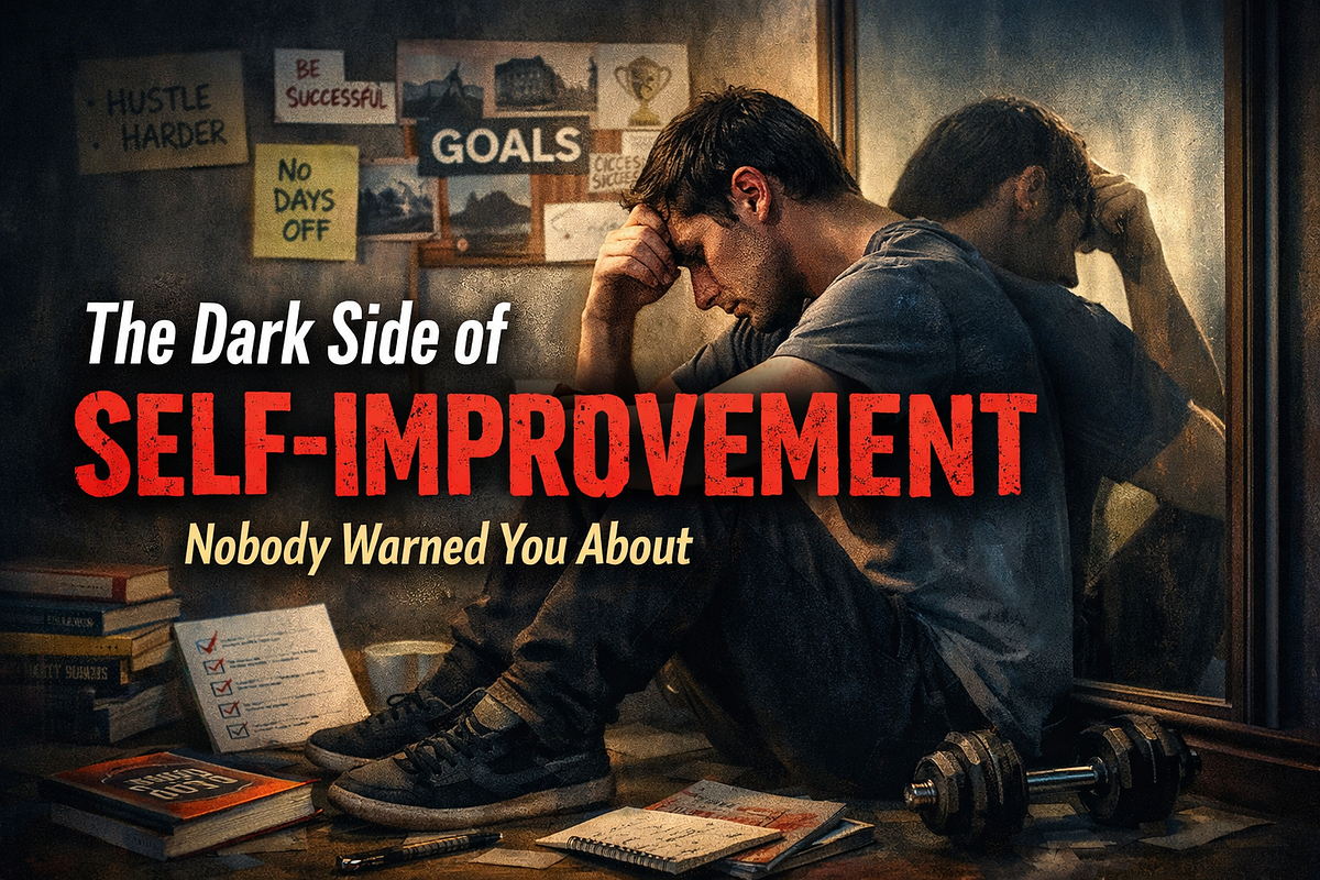 The Dark Side of SelfImprovement Nobody Warned You About by Abhijeet