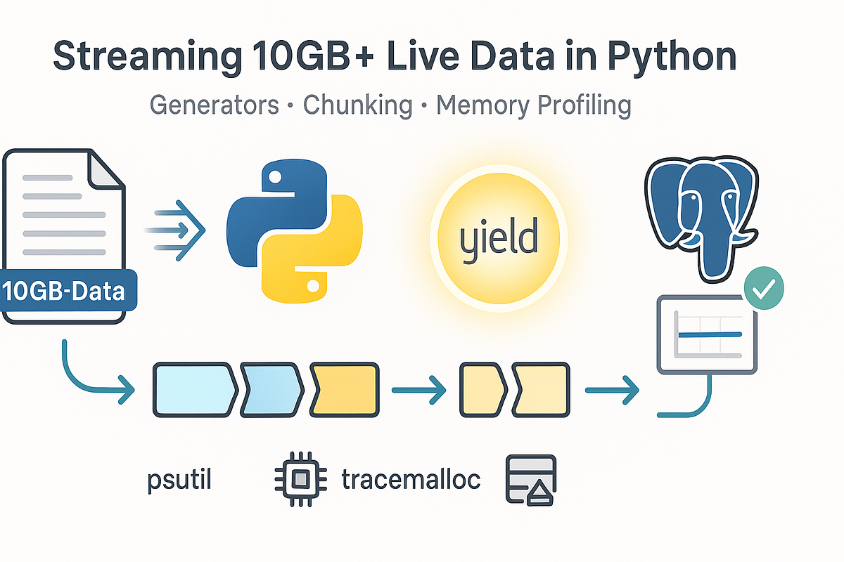 How I Streamed 10GB+ of Live Data in Python Without Running Out of RAM ...