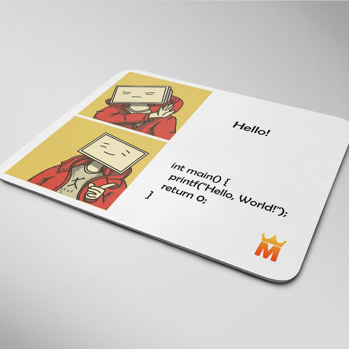 Meme Mouse Pads Custosanctprivatelimited Medium