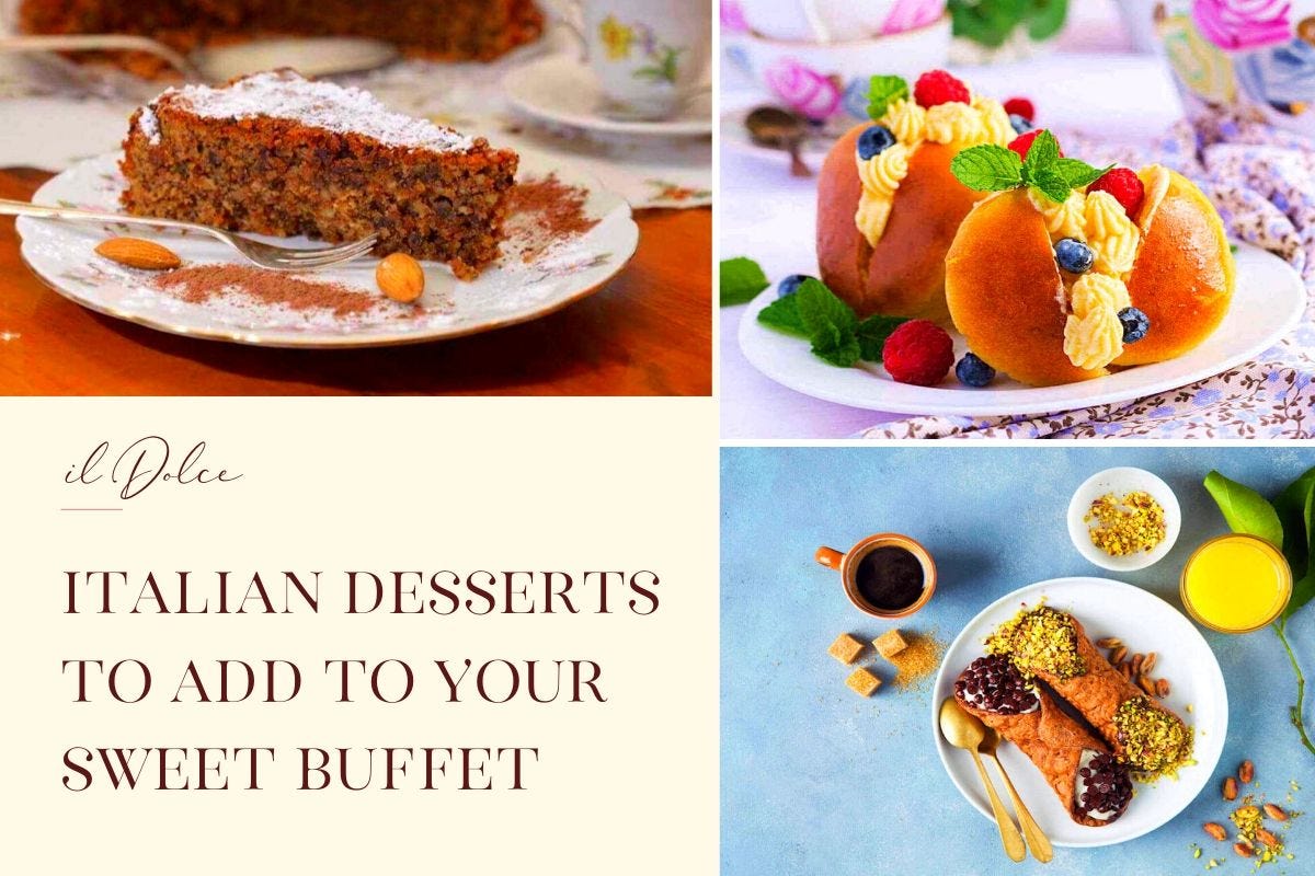 Italian Desserts to Add to Your Sweet Buffet | by Italian Wedding