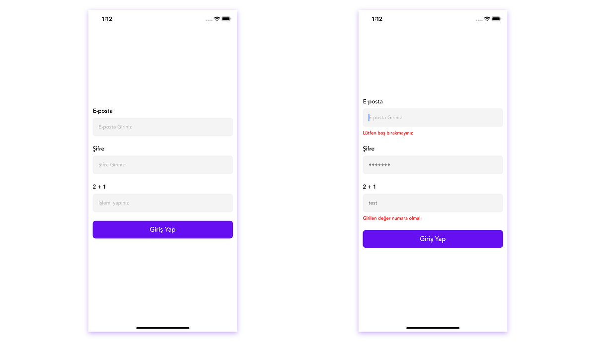 React Native Form Yönetimi- React Final Form | by Burhan Yılmaz ...