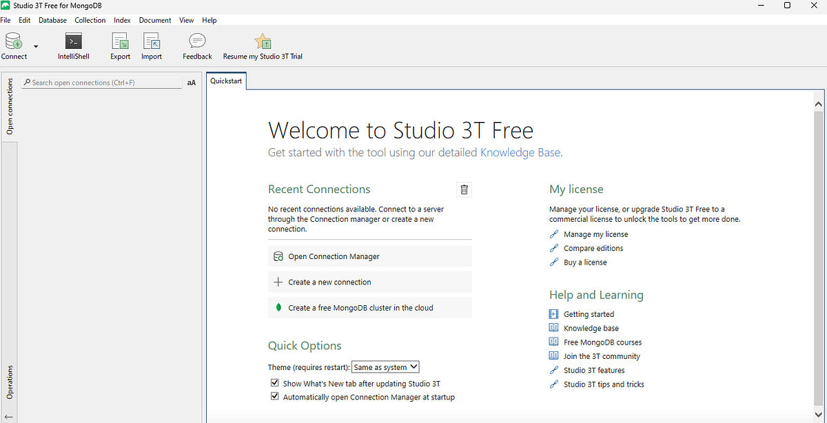🤖MongoDB: Studio 3T for beginners | by Michael M.H | Medium