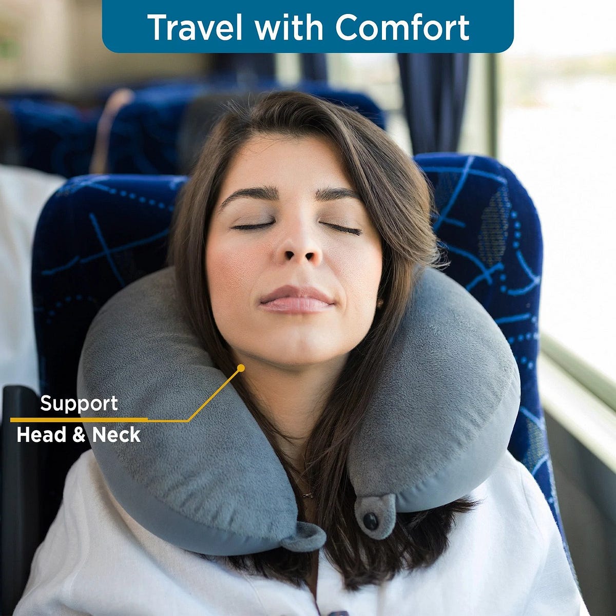 How to Use Travel Pillow?. Traveling is only a dream for some, but… by Ross Flynn Medium