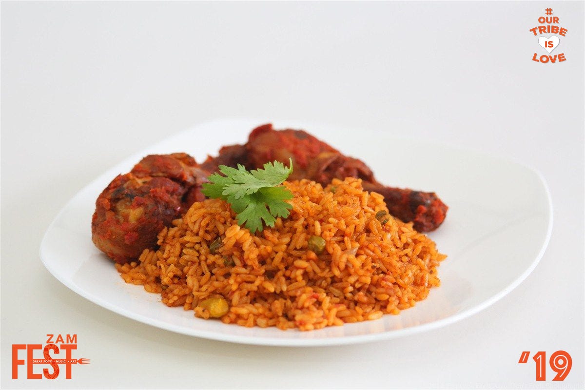 GHANAIAN JOLLOF RICE, The Best Jollof Rice