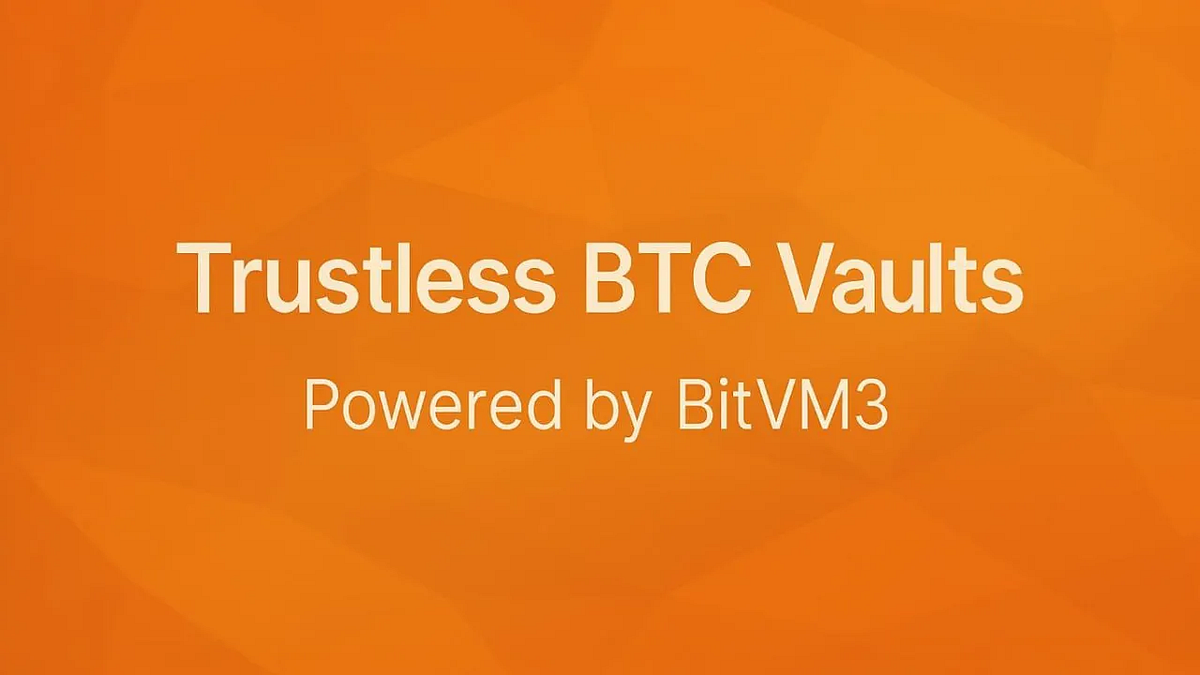 바빌론의 Trustless BTC Vaults 원리 (Feat. BitVM) | by Babylon Korea 바빌론 코리아 |  Babylon Korea | Nov, 2025 | Medium