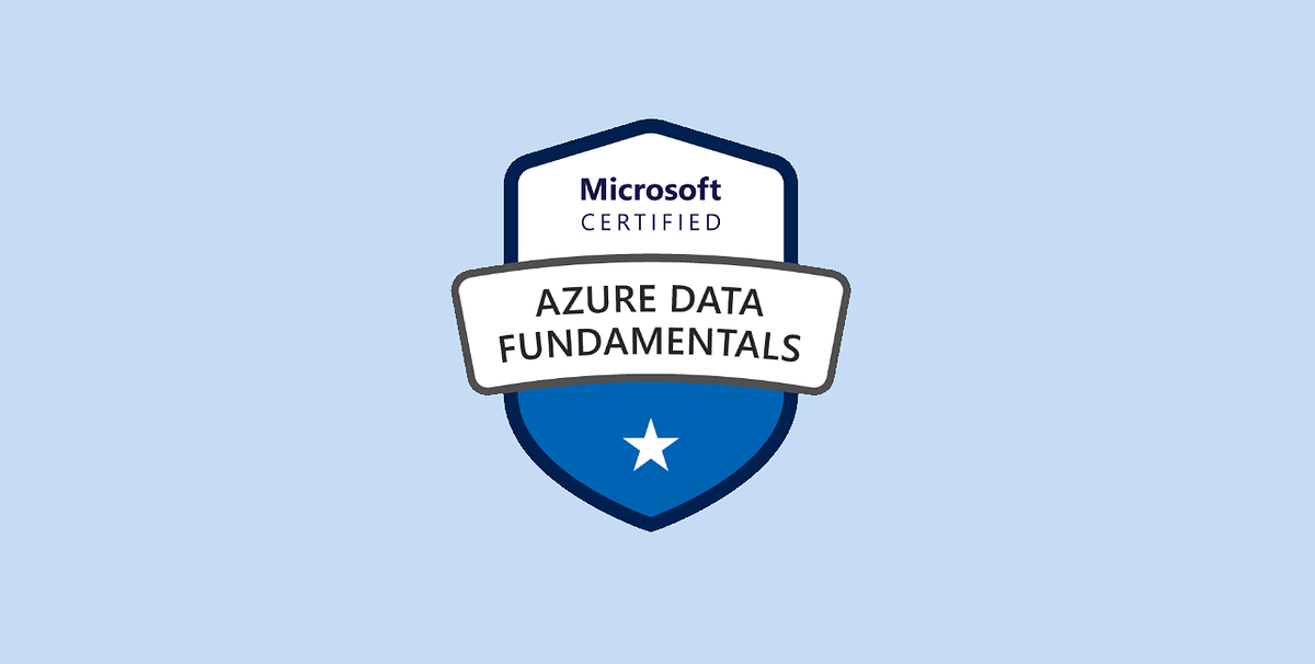 Microsoft Azure Data Fundamentals Dp 900 Certification By Pp S Medium 5088