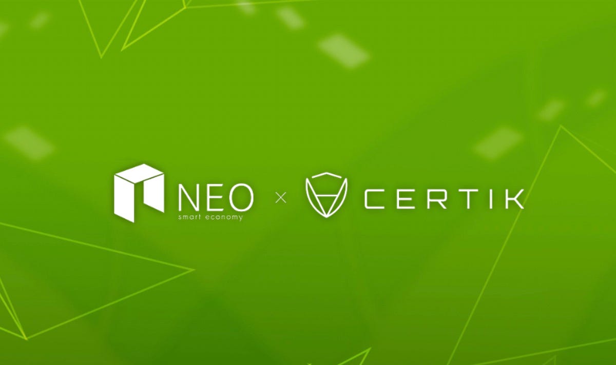 NEO Partners With CertiK for Next Secure Smart Economic Model | by Neo |  The Neo Pulse | Medium