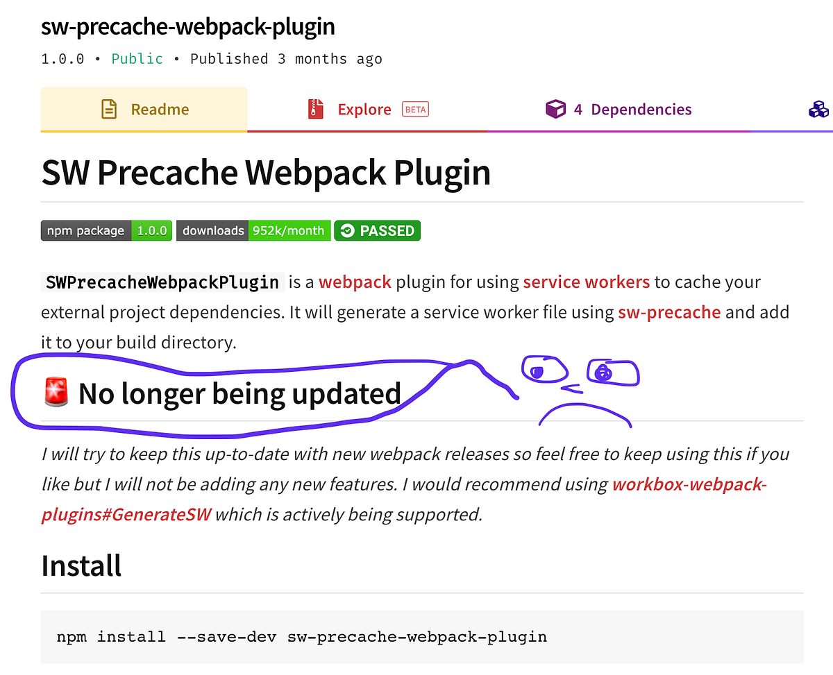 Migrating from swprecachewebpackplugin to workboxwebpackplugin by Keith Gabryelski Medium
