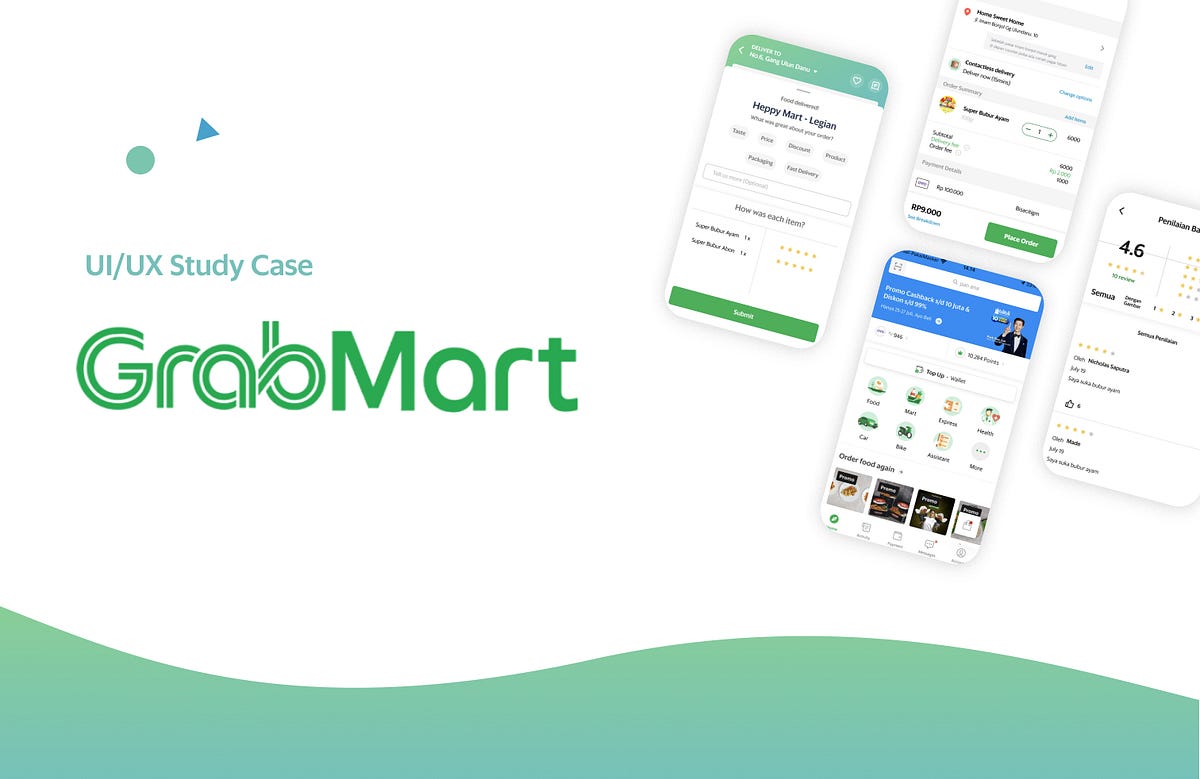 UI/UX Case Study: Grab Mart. Research Background | by Fiantara | Medium