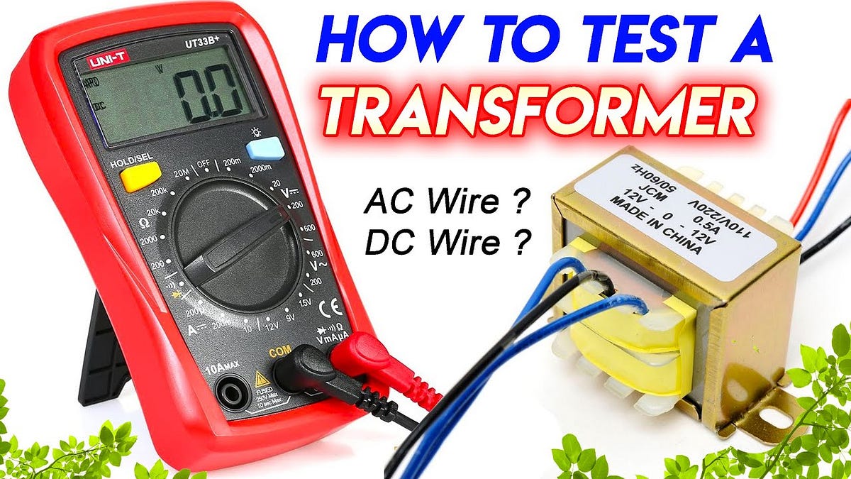 What settings should I use on a multimeter to measure the AC voltage