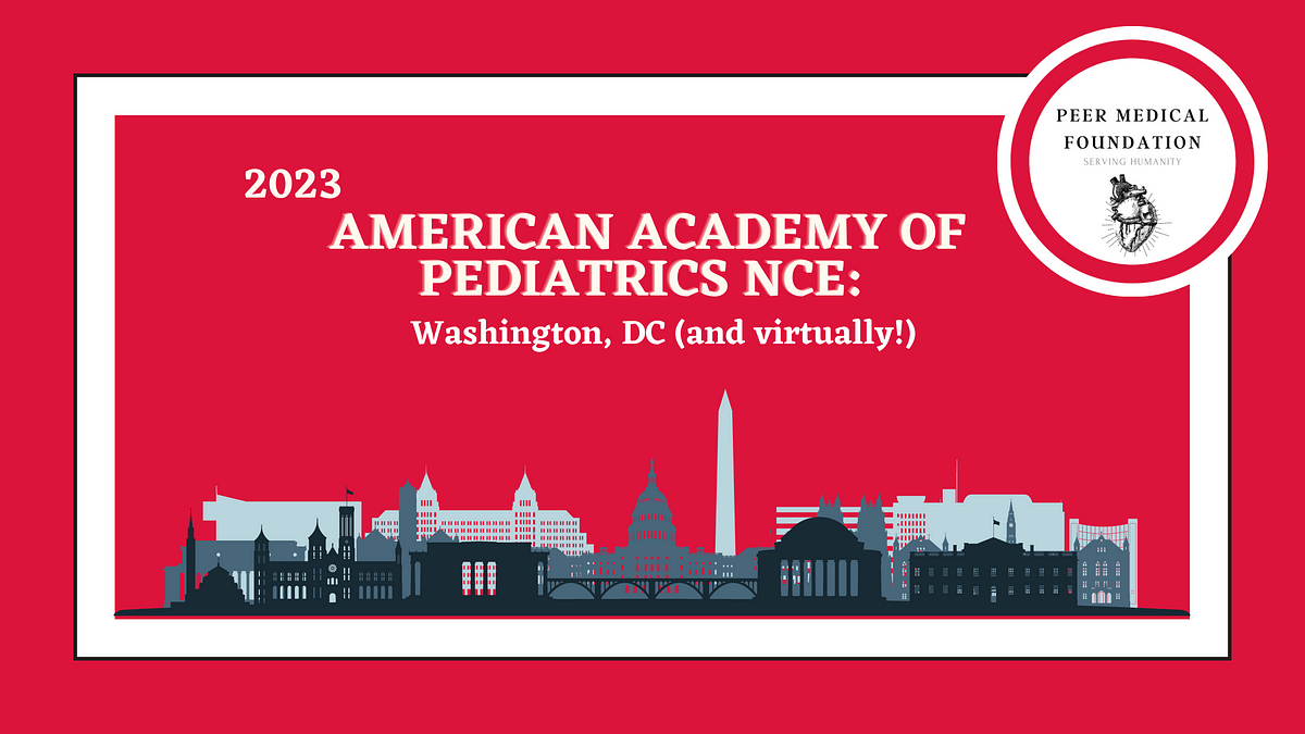 Let’s Reflect American Academy of Pediatrics NCE 2023 in Washington