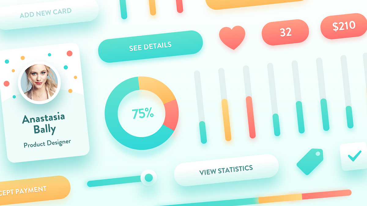 How to Achieve Soft, Friendly and Consistent UI Design | by Diana ...