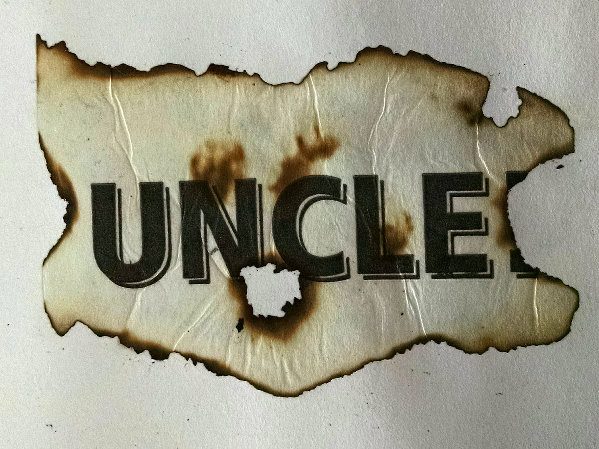 UNCLE Family Skeletons and the Catharsis of by Richard DeVeau Medium UNCLE Family Skeletons and the Catharsis of by Richard DeVeau Medium