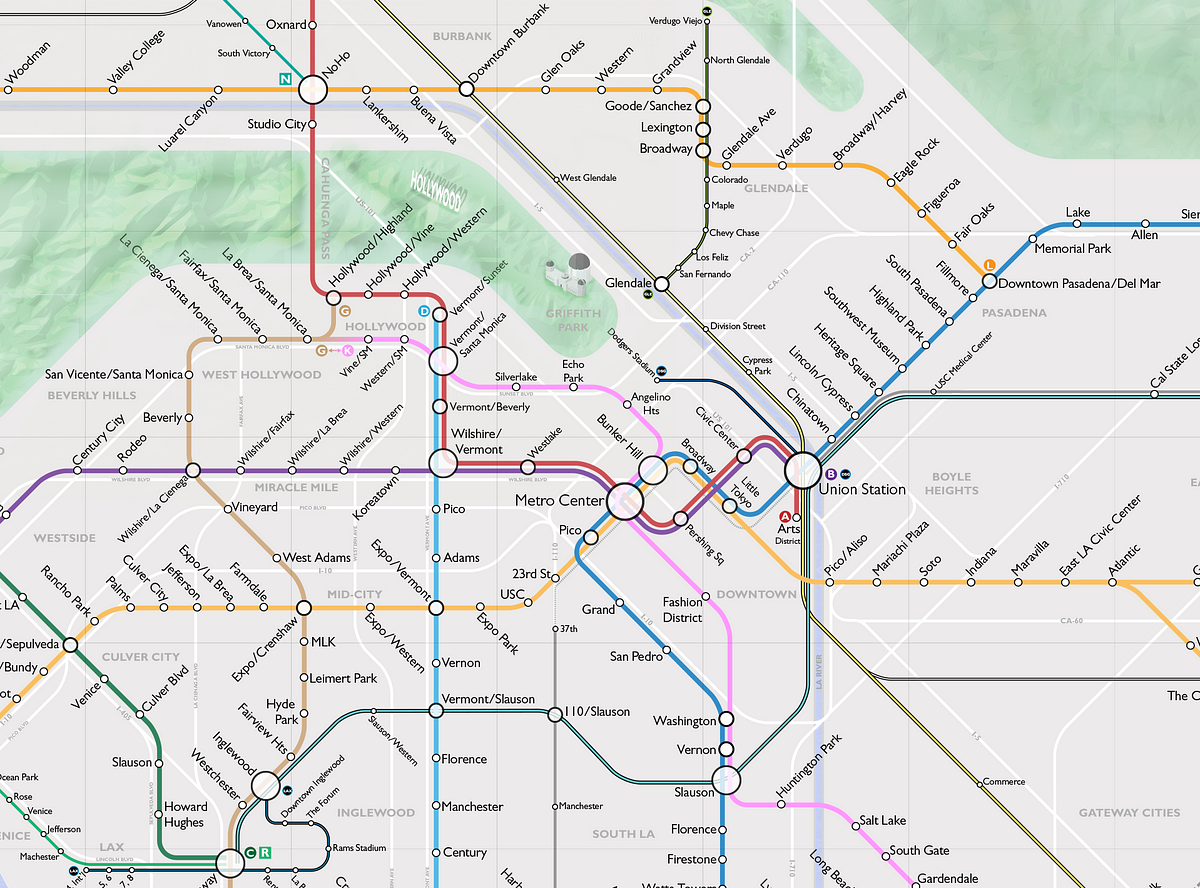 Los Angeles Metro 20202060. The Future and Growth of Los Angeles… by