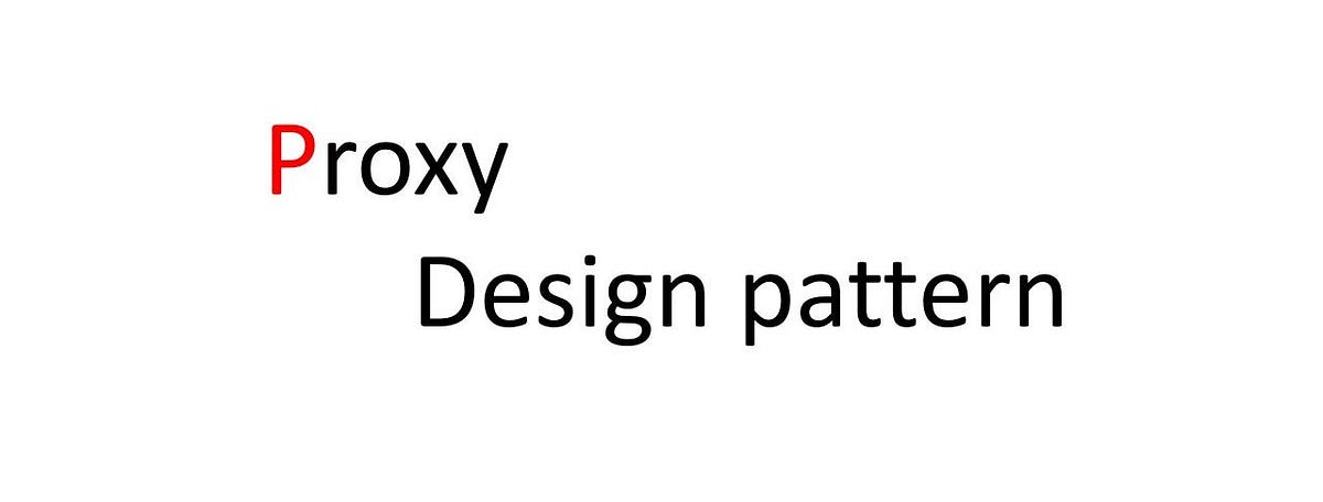 Proxy — Structural Design Pattern — Java | by Md Abu Saeed | Mar, 2025 ...