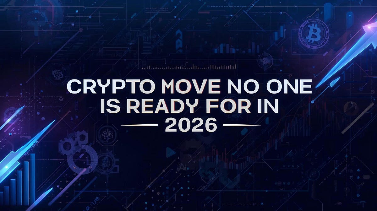The Crypto Move No One Is Ready For in 2026: Three Signals That Could  Change Everything | by Blend Visions | Coinmonks | Jan, 2026 | Medium