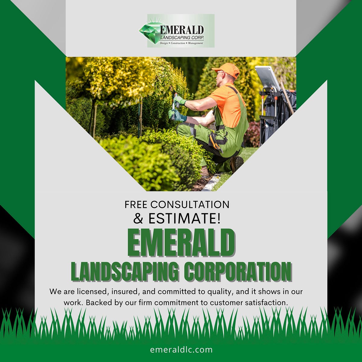 Landscaper. What Is a Landscaper Professional? by Emerald Landscaping