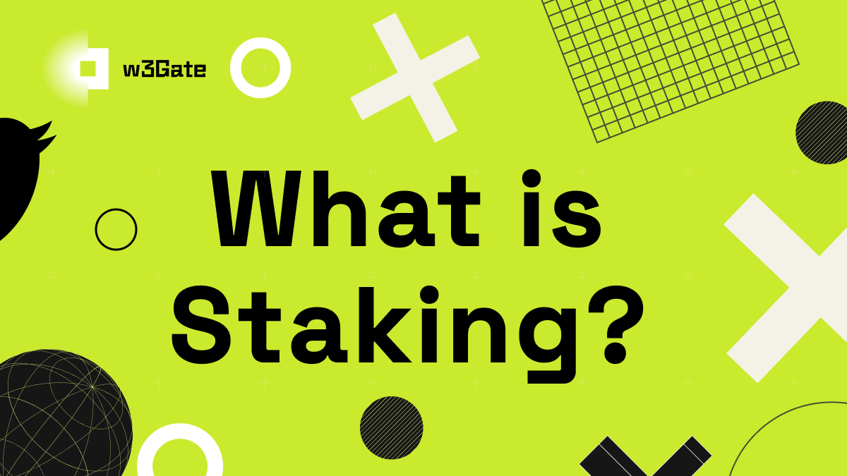 What is Staking?. Staking is the process of storing funds… by W3gate