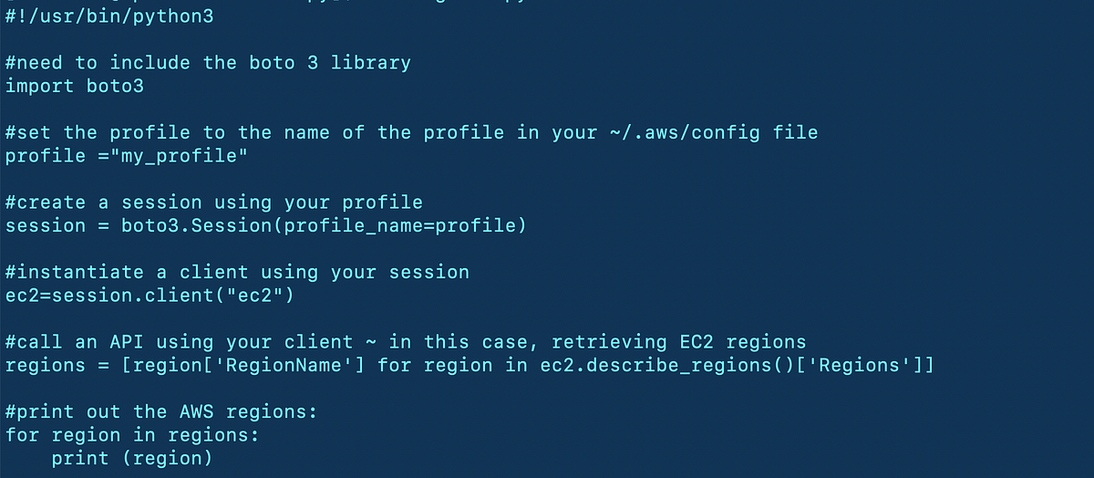 AWS IAM Role Profiles with Boto3. Leveraging EC2 IAM role profiles with