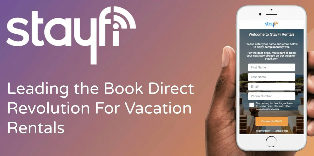 StayFi. Vacation Rental WiFi That Collects… | by Roger Lightsey | Medium