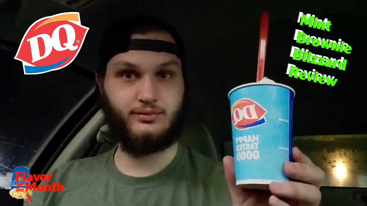 ,Dairy Queen Mint Brownie Blizzard Review Nathan's Fast Talk Food