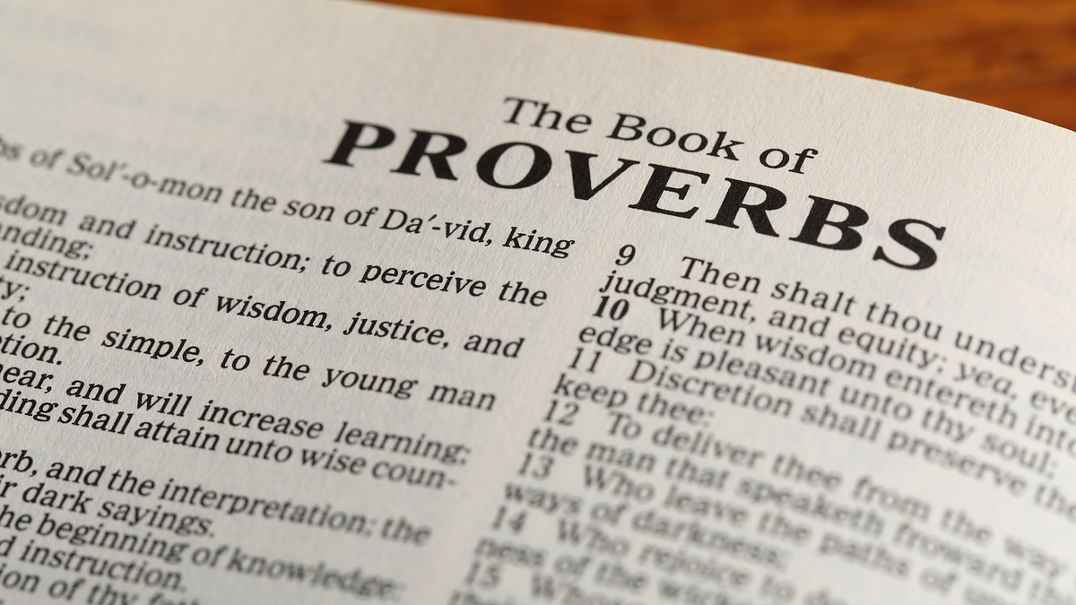What Is The Book Of Proverbs A Commentary On Proverbs 1 1 4 By 
