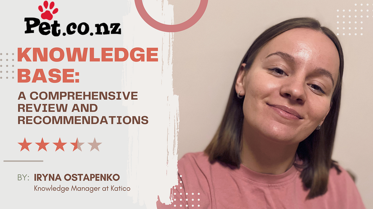 Pet.co.nz Knowledge Base Review and by Katico Jan