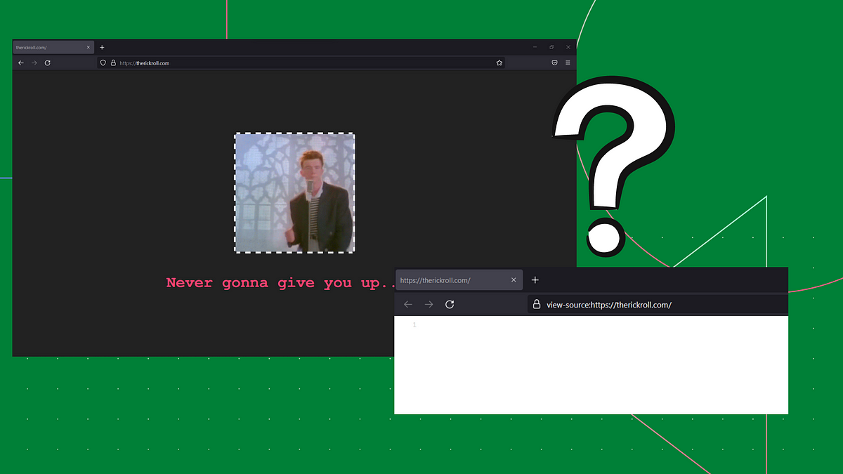 Learn to Make a Rickrolling Website with Python in 17 Seconds 