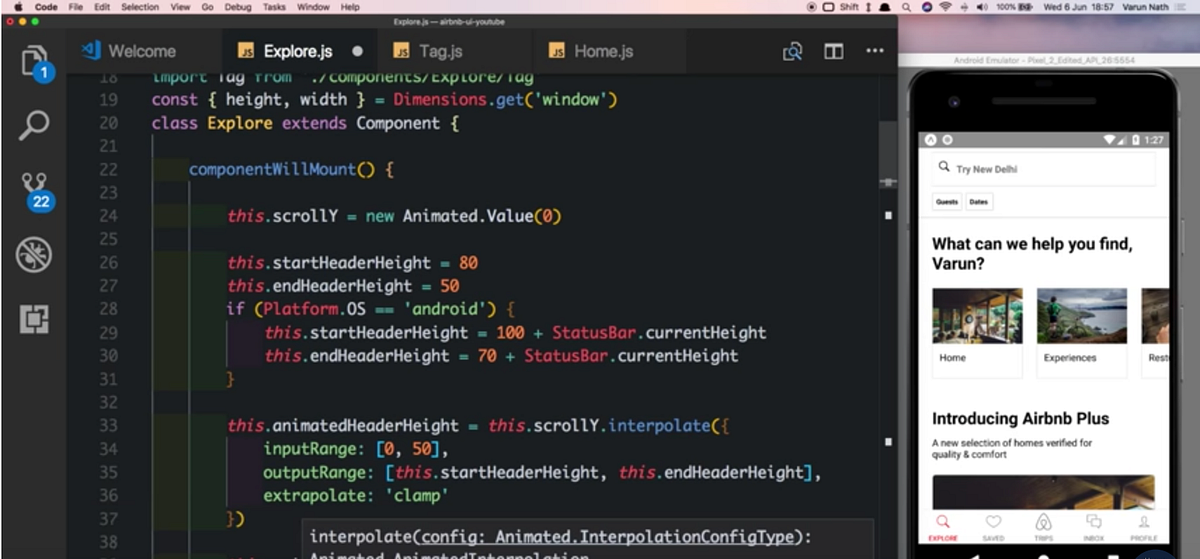 Tutorial: AirBNB UI Clone. Follow along with programmer (and… | by Jess ...