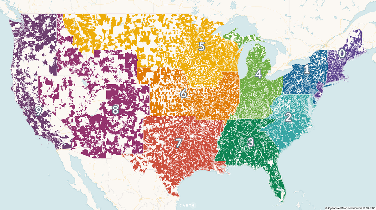 Stop Using Zip Codes for Geospatial Analysis | by Matt Forrest | TDS ...