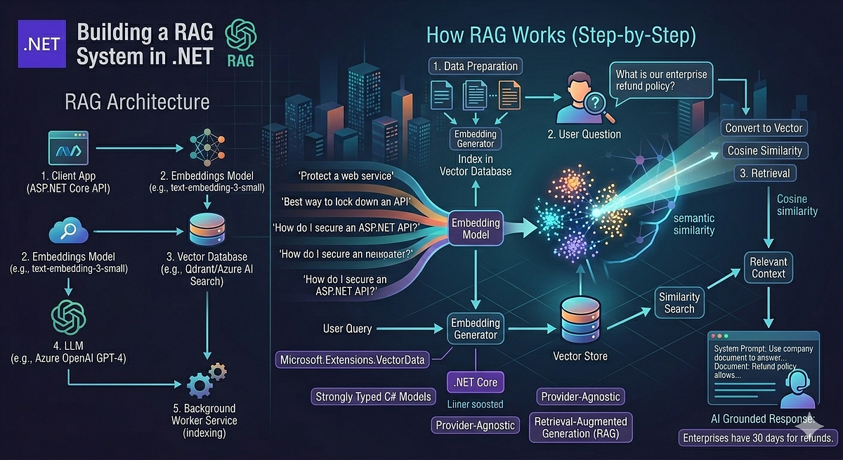 Building a RAG (Retrieval-Augmented Generation) System in .NET — With a ...