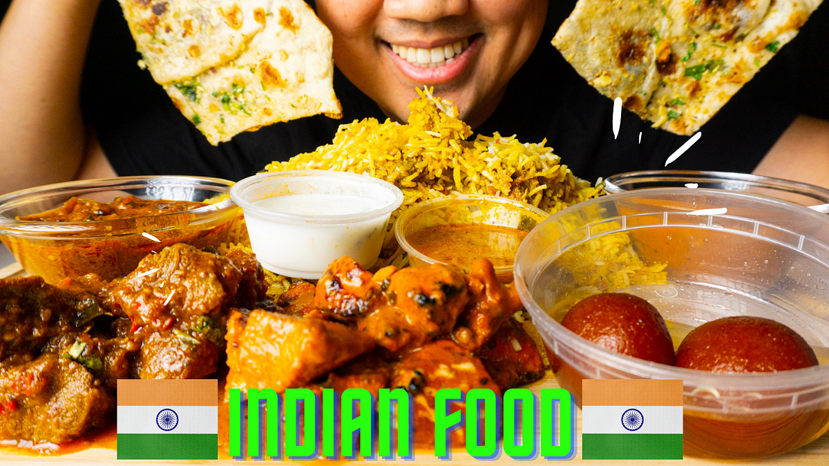 ASMR Indian Food I Spicy Goat Curry+Spicy Chicken Biryani+Butter