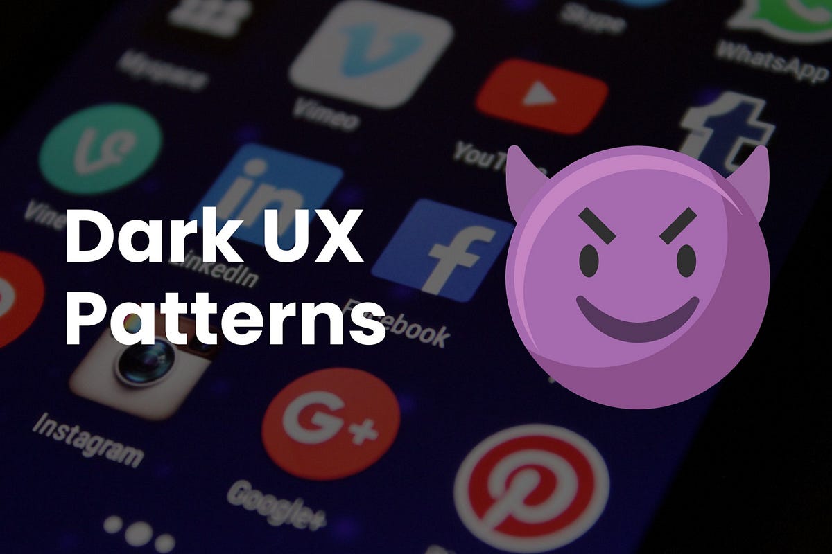 Dark UX patterns — How services like Snapchat, Google and Facebook ...