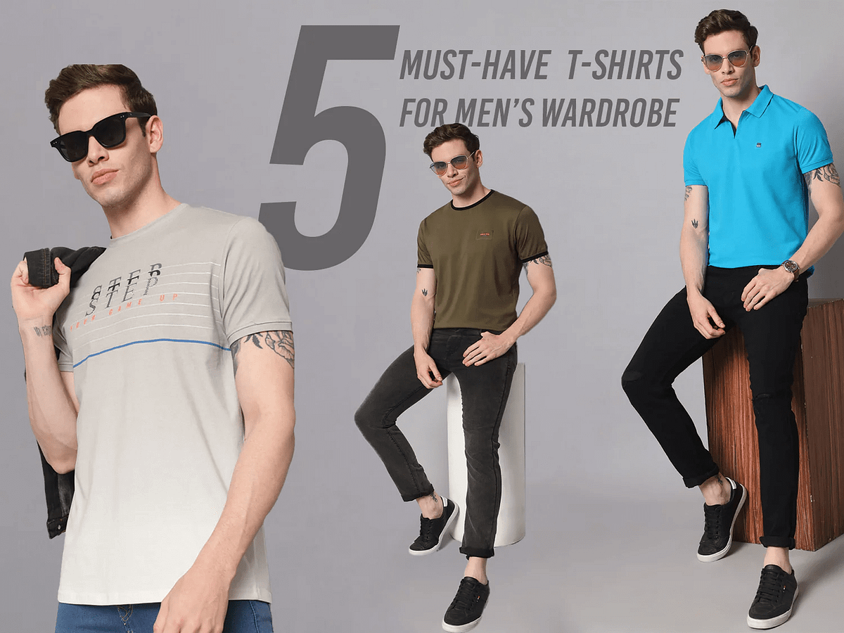 5 Must-Have T-shirts For Men’s Wardrobe | by Urban trail online | Dec