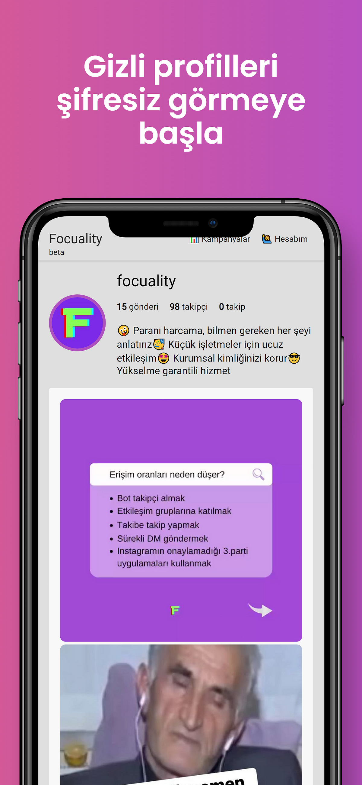 Instagram Gizli Hesap Görme 2022 Gizli Hesaba Bakma Focuality Instagram Hizmetleri Medium
