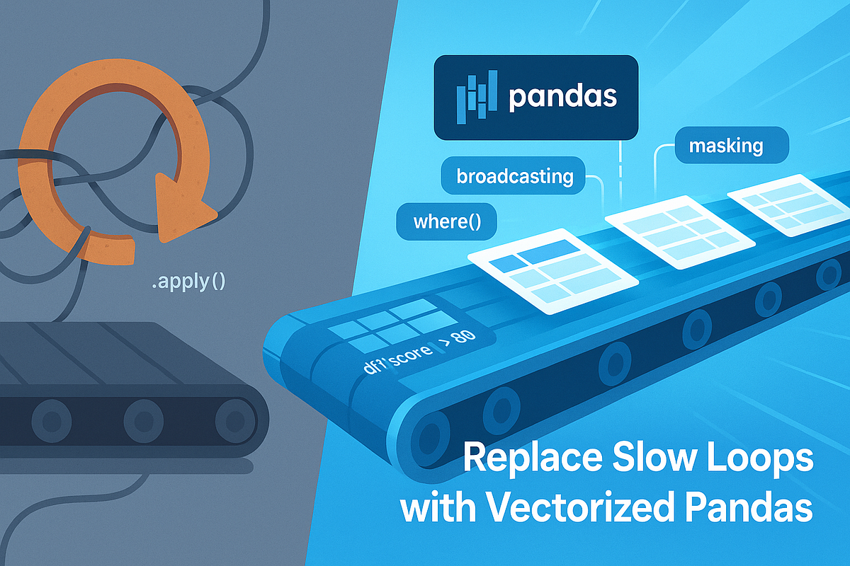 Top 10 Vectorized Pandas Patterns to Replace Slow Loops | by Hash Block ...
