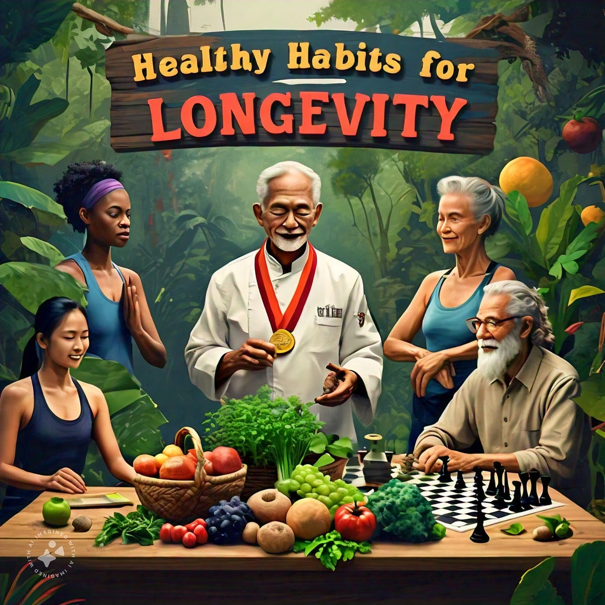 🌱Healthy Habits for Longevity Unlocking the Secrets to a Long and