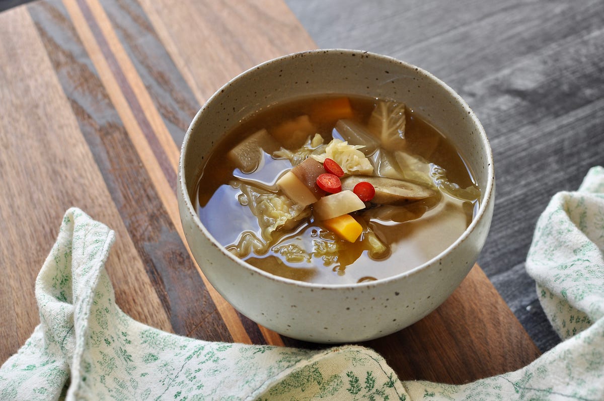 Burdock Miso Soup. ….Miso doenjang soup is one of the… by Jipbap Mama Apr, 2024 Medium